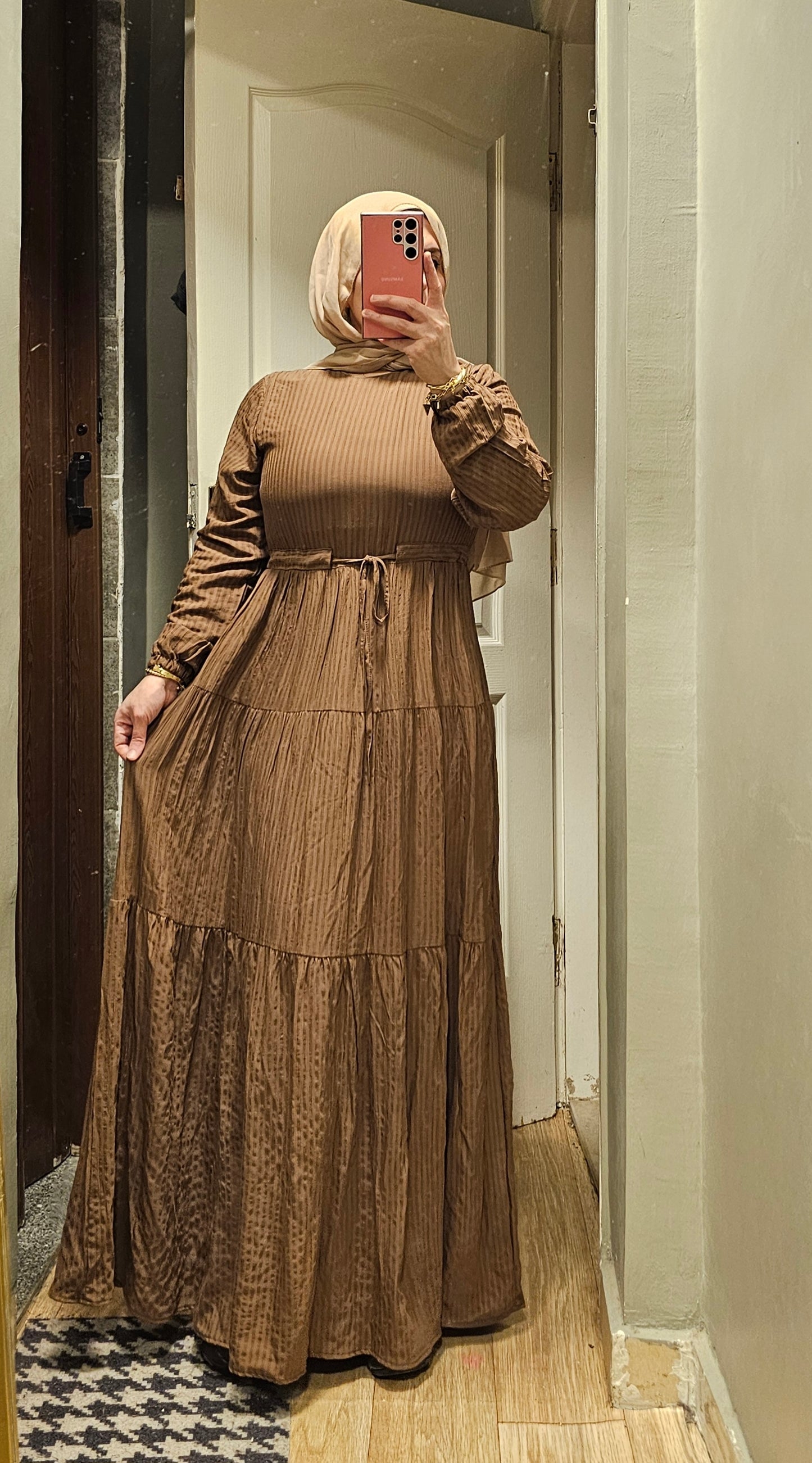 Elegant Crepe Dress