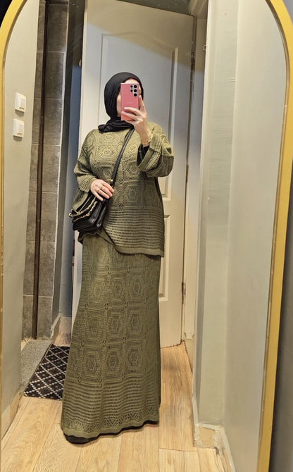 Modest crochet set