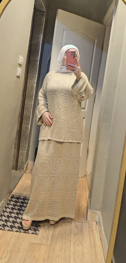 Modest crochet set