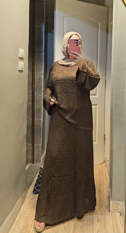 Modest crochet set