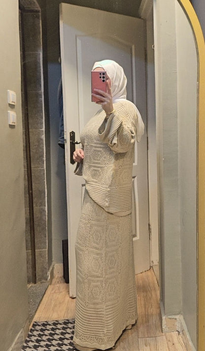 Modest crochet set