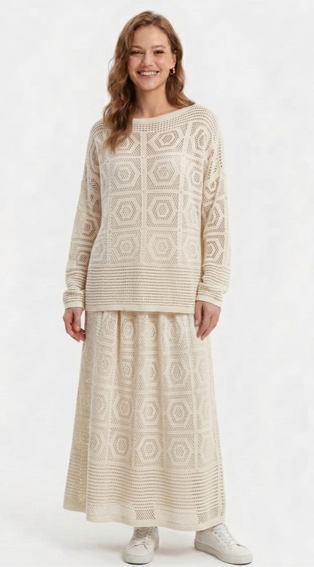 Modest crochet set