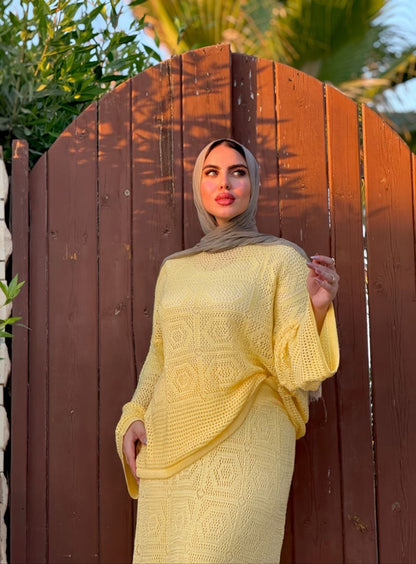 Modest crochet set