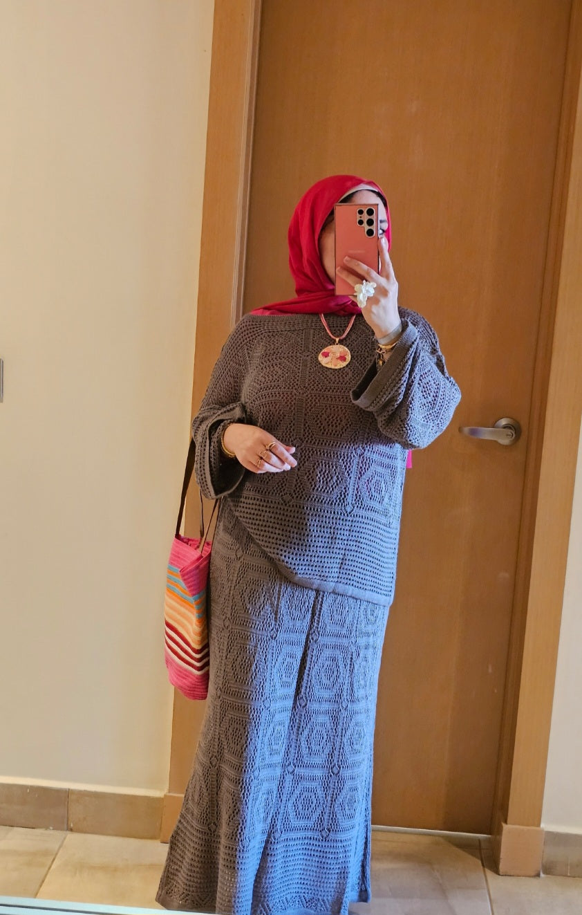 Modest crochet set