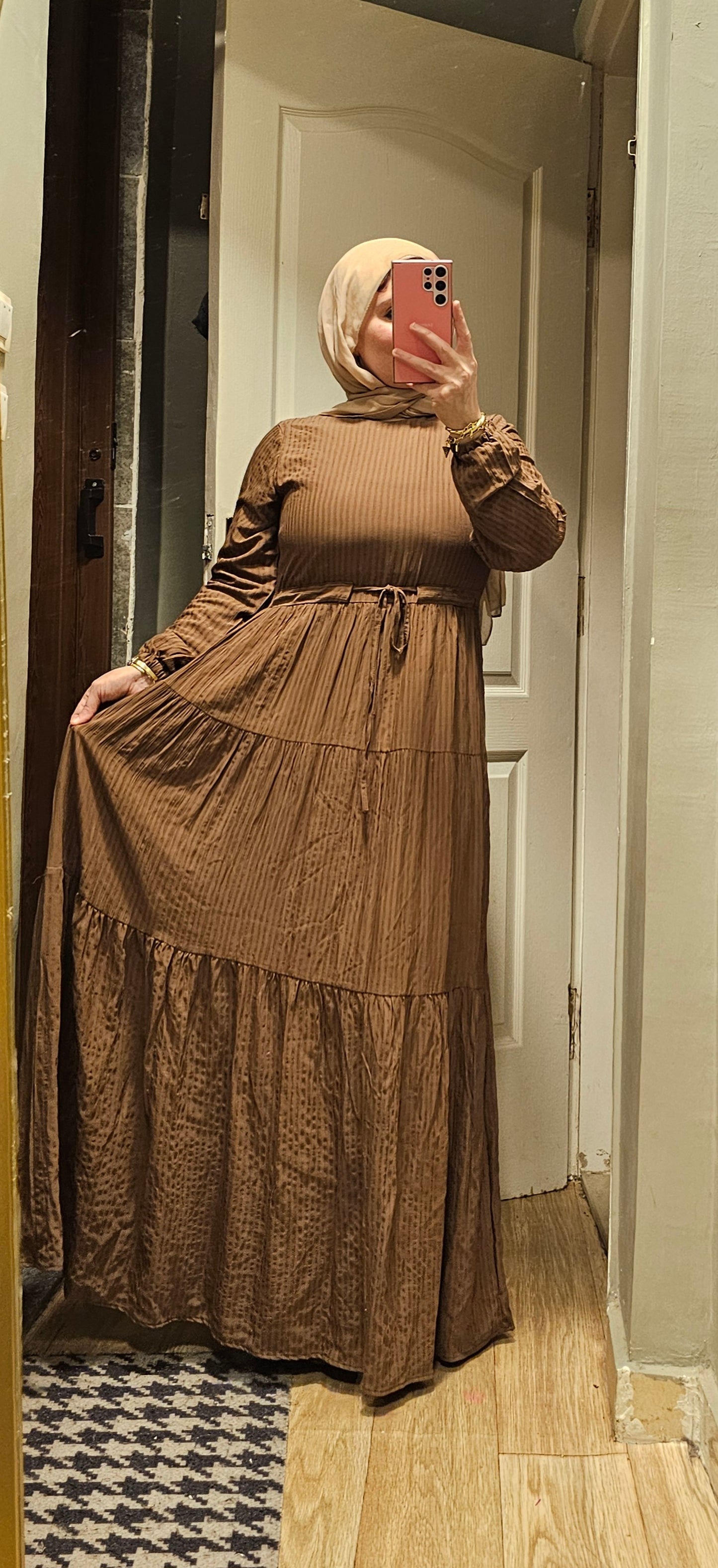 Elegant Crepe Dress