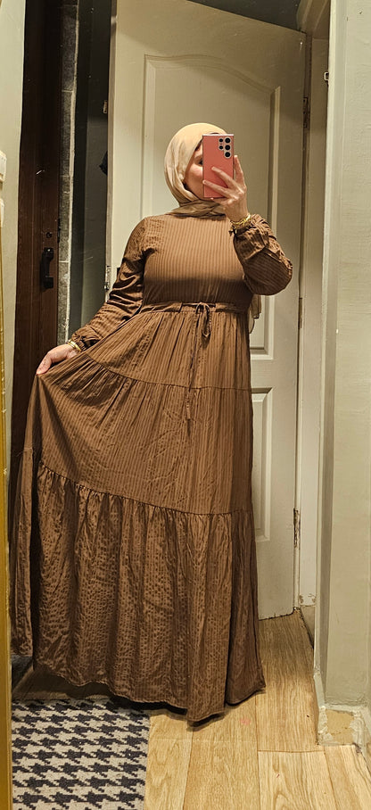 Elegant Crepe Dress