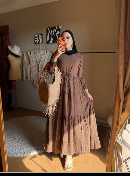 Elegant Crepe Dress